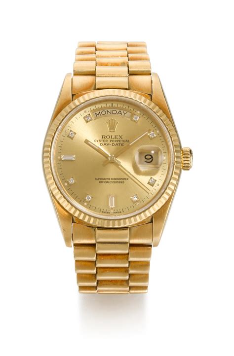 rolex day date 18038 brillanti|rolex 18038 gold bracelet.